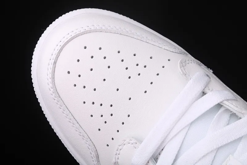 All categories Air Jordan Jordan series basketball shoes Air Jordan 1 Low New version Air Jordan 1 Low "White Multi" AJ1 Joe 1 four-color mandarin duck low-top top-layer leather cultural and leisure sports sneakers CW7035-100